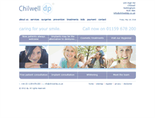 Tablet Screenshot of chilwelldp.co.uk